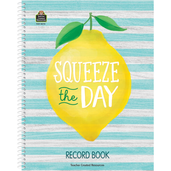 Lemon Zest Record Book, Pack of 3