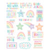 Pastel Pop Stickers, 120 Per Pack, 12 Packs