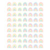 Pastel Pop Rainbows Mini Stickers, 378 Per Pack, 12 Packs