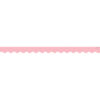 Pastel Pink Scalloped Border Trim, 35 Feet Per Pack, 6 Packs