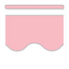 Pastel Pink Scalloped Border Trim, 35 Feet Per Pack, 6 Packs