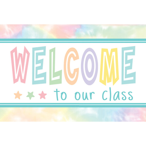 Pastel Pop Welcome Postcards, 30 Per Pack, 6 Packs