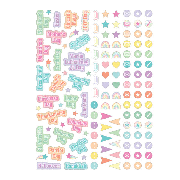 Pastel Pop Lesson Planner