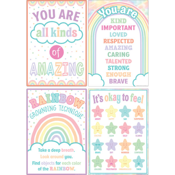 ERSTCR8439_2.jpg Pastel Pop Calming Strategies Small Poster 12-Pack