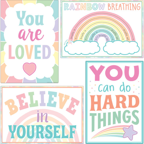 ERSTCR8439_3.jpg Pastel Pop Calming Strategies Small Poster 12-Pack
