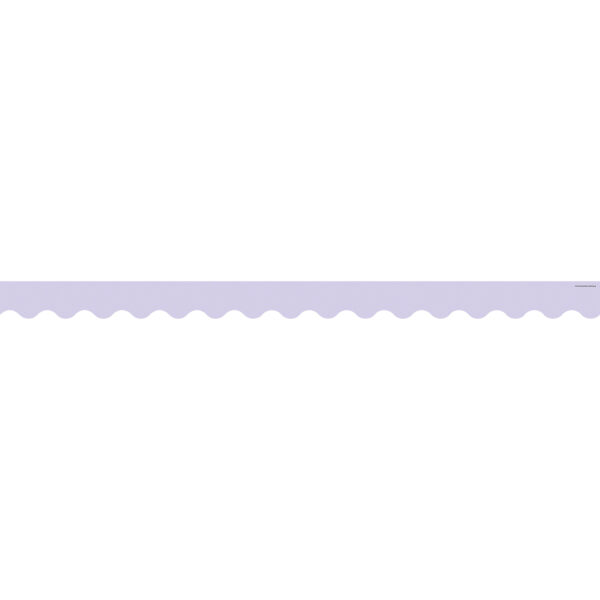 Lavender Scalloped Border Trim, 35 Feet Per Pack, 6 Packs