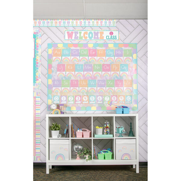 Pastel Pop Rainbows Mini Accents, 36 Per Pack, 6 Packs