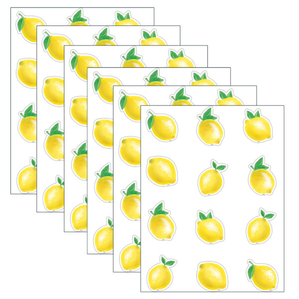 Lemon Zest Mini Accents, 36 Per Pack, 6 Packs