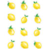 Lemon Zest Mini Accents, 36 Per Pack, 6 Packs