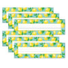 Lemon Zest Flat Name Plates Lemon Zest Flat Name Plates, 11.5" x 3.5", 36 Per Pack, 6 Packs