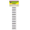 Modern Farmhouse Gray Stripes Straight Border Trim, 35 Feet, 6 Packs