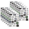 Modern Farmhouse Stickers, 120 Per Pack, 12 Packs