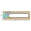 Rustic Bloom Name Plates, 36 Per Pack, 6 Packs