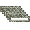 Eucalyptus Flat Name Plates, 36 Per Pack, 6 Packs
