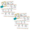 Confetti Alphabet Line Bulletin Board Confetti Alphabet Line Bulletin Board Set, 2 Sets