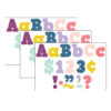 Oh Happy Day Bold Block 4" Letters Combo Pack, 230 Pieces Per Pack, 3 Packs