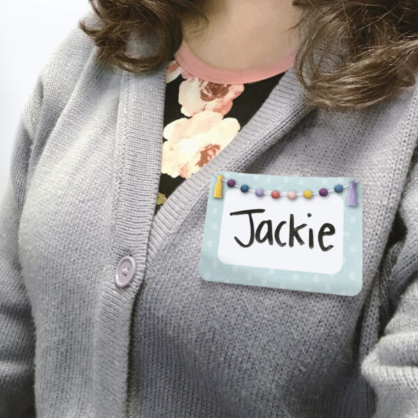 Oh Happy Day Name Tags-Labels - Multi-Pack, 36 Per Pack, 6 Packs