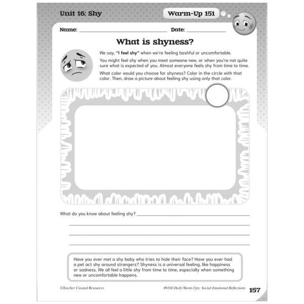 Daily Warm-Ups: Social-Emotional Reflections (Gr. 5)