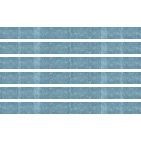 Moving Mountains Blue Straight Border Trim, 35 Feet Per Pack, 6 Packs