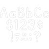 White 4" Modern Classic Letters Combo Pack, 257 Per Pack, 2 Packs