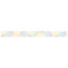 Pastel Pop Tie-Dye Straight Rolled Border Trim, 50 Feet, 3 Rolls