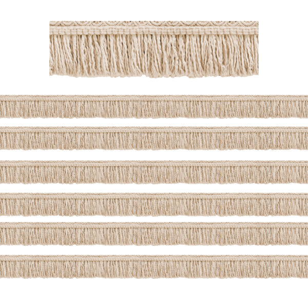 Wonderfully Wild Fringe Die-Cut Border Trim, 35 Feet Per Pack, 6 Packs