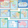 Map Charts Set, Set of 9