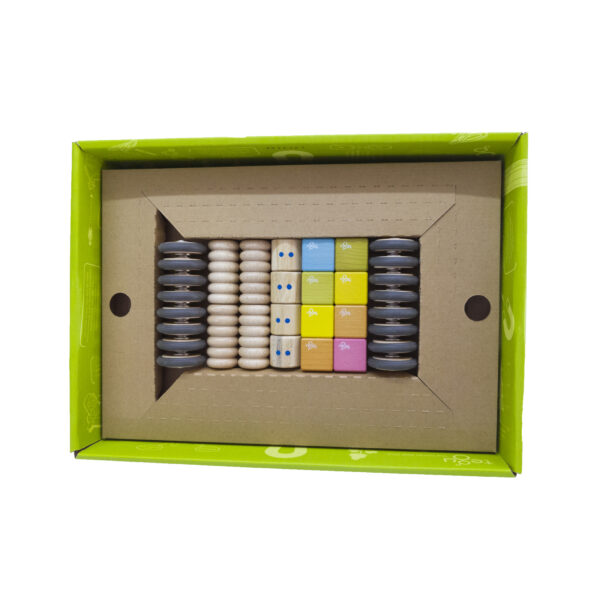 Classroom Mgnetic Wooden Block Kit, 130 Pieces