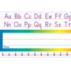 Alphabet - Number Line (Standard Manuscript) Name Plates, 36 Per Pack, 3 Packs