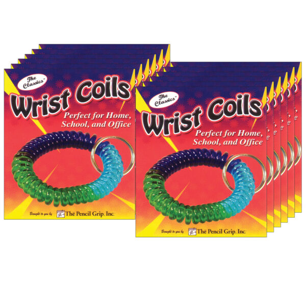ERSTPG260C-12.jpg Wrist Coil, Tricolor, Pack of 12