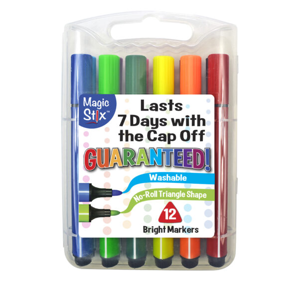 Triangular Markers, 12 Per Pack, 6 Packs