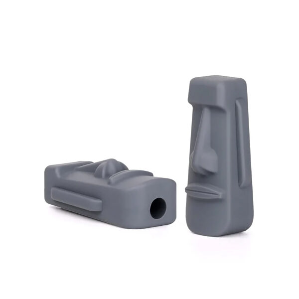 Giant Shaped Silicone Chewable Pencil Topper, Pack of 6