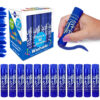Solid Tempera Paint Sticks, Single Color Pack, Blue, 12 Per Box, 12 Boxes