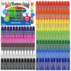 Solid Tempera Paint Sticks Class Pack, 144 Classic Colors - 12 of Each Color