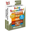 Solid Tempera Paint, Earth Tones, 6 Per Pack, 3 Packs