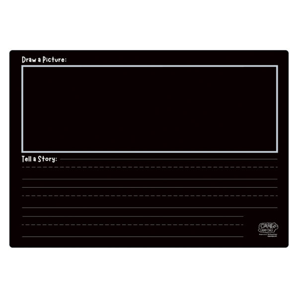 Activity Playmat - Draw a Picture, Pack of 6