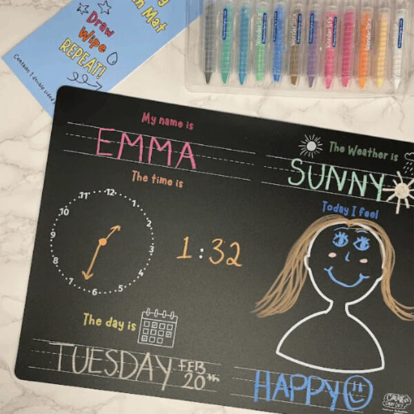 Activity Playmat - Fill in the Blanks, Pack of 6