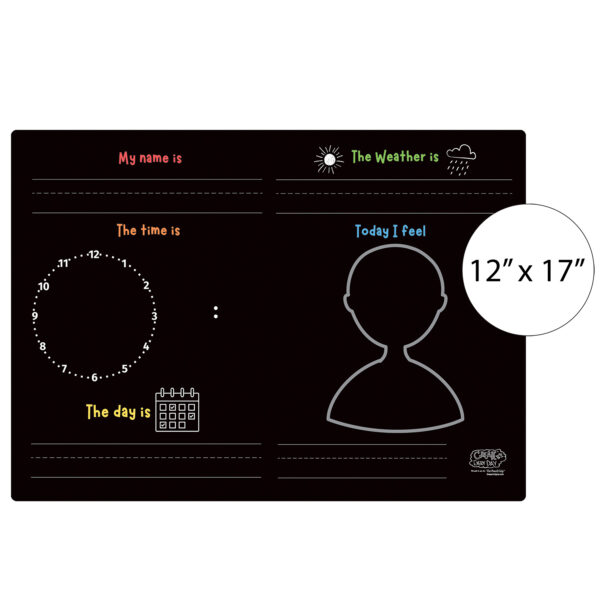 Activity Playmat - Fill in the Blanks, Pack of 6