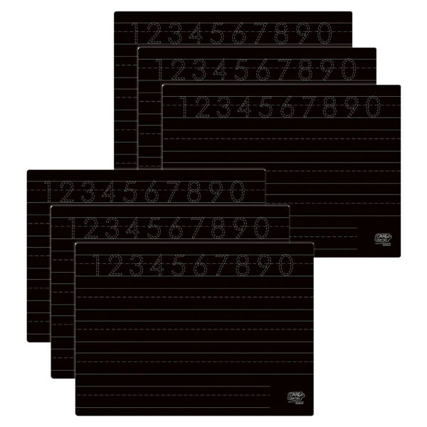 Activity Playmat - Numbers & Shapes (2-Sided), Pack of 6