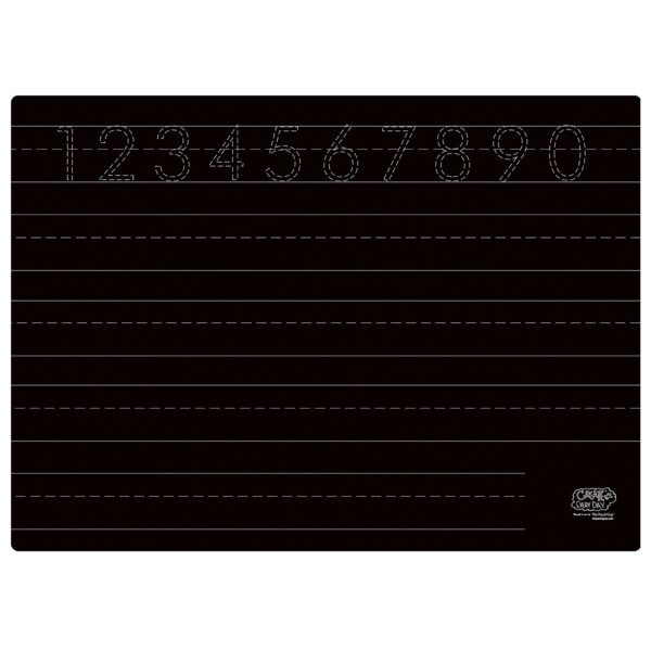 Activity Playmat - Numbers & Shapes (2-Sided), Pack of 6