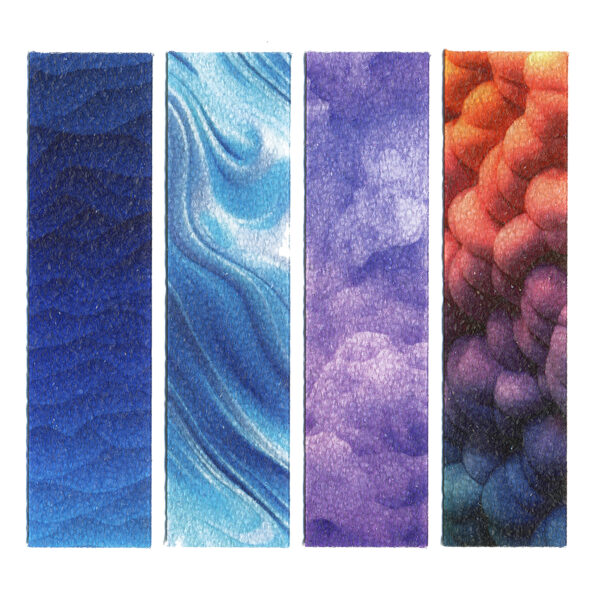 Zen Strips, Sand Gradient Set 2, 4 Per Set, 6 Sets