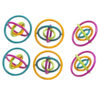 Gyrobi, Plastic Ring Fidget Toy, Pack of 6