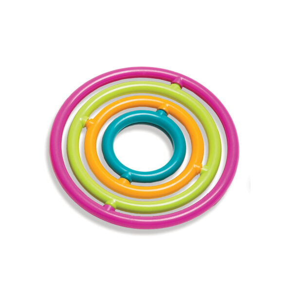 Gyrobi, Plastic Ring Fidget Toy, Pack of 6