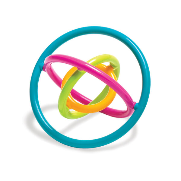 Gyrobi, Plastic Ring Fidget Toy, Pack of 6