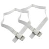 ERSTT-JB-2.jpg Junior Seat Replacement Belt for Toddler Table, White, Pack of 2