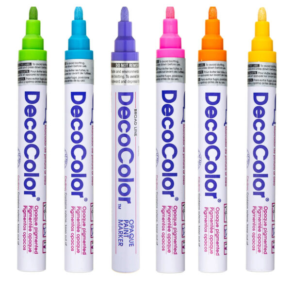 DecoColor Paint Marker, Broad, Set C