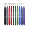 LePen Micro-Fine Point Pen, Dark, 10 Colors