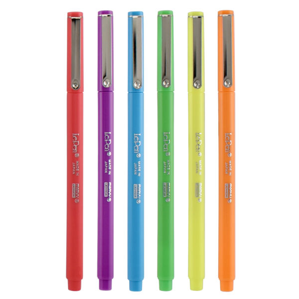 LePen Flex, 6 Neon Colors Per Pack, 2 Packs