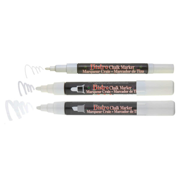 Bistro Chalk Marker Combo Set, 3 Per Set, 2 Sets