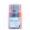 LePen Pigment Pens, Jewel Colors, Pack of 6